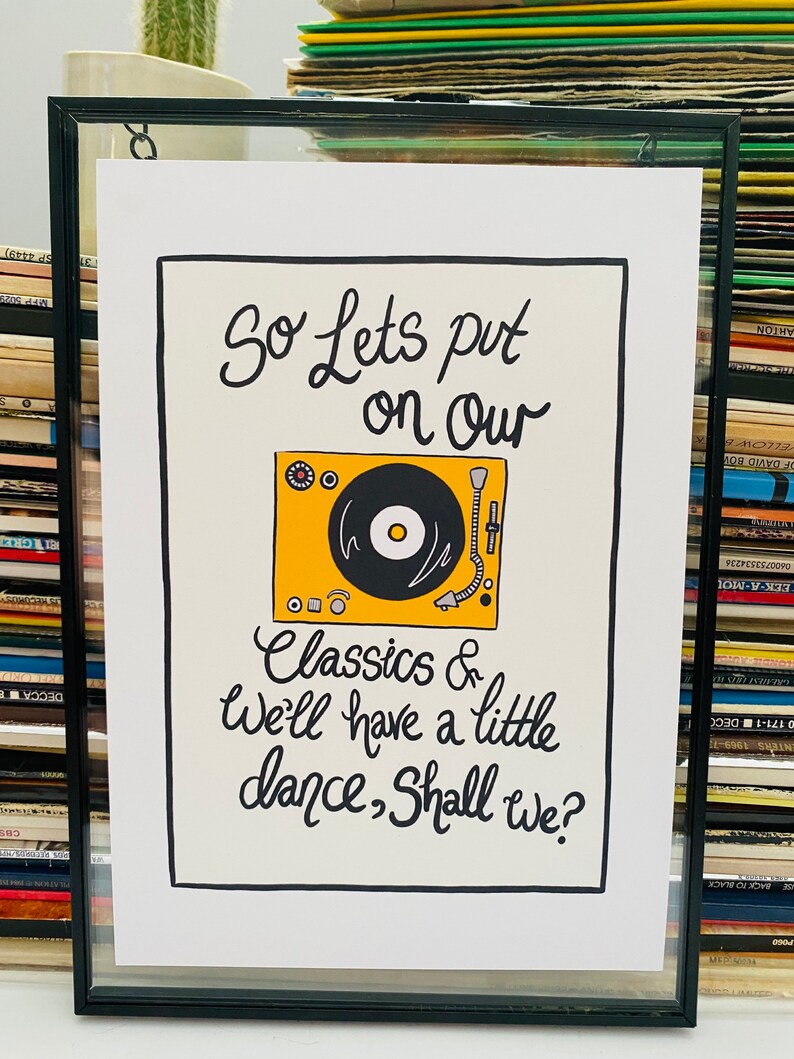 The Streets - Let’s Push Things Forward Print | Lyrics | Music Wall Art ...