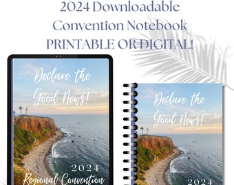 2024 Regional Convention Declare the Good News Notebook JW Convention ...