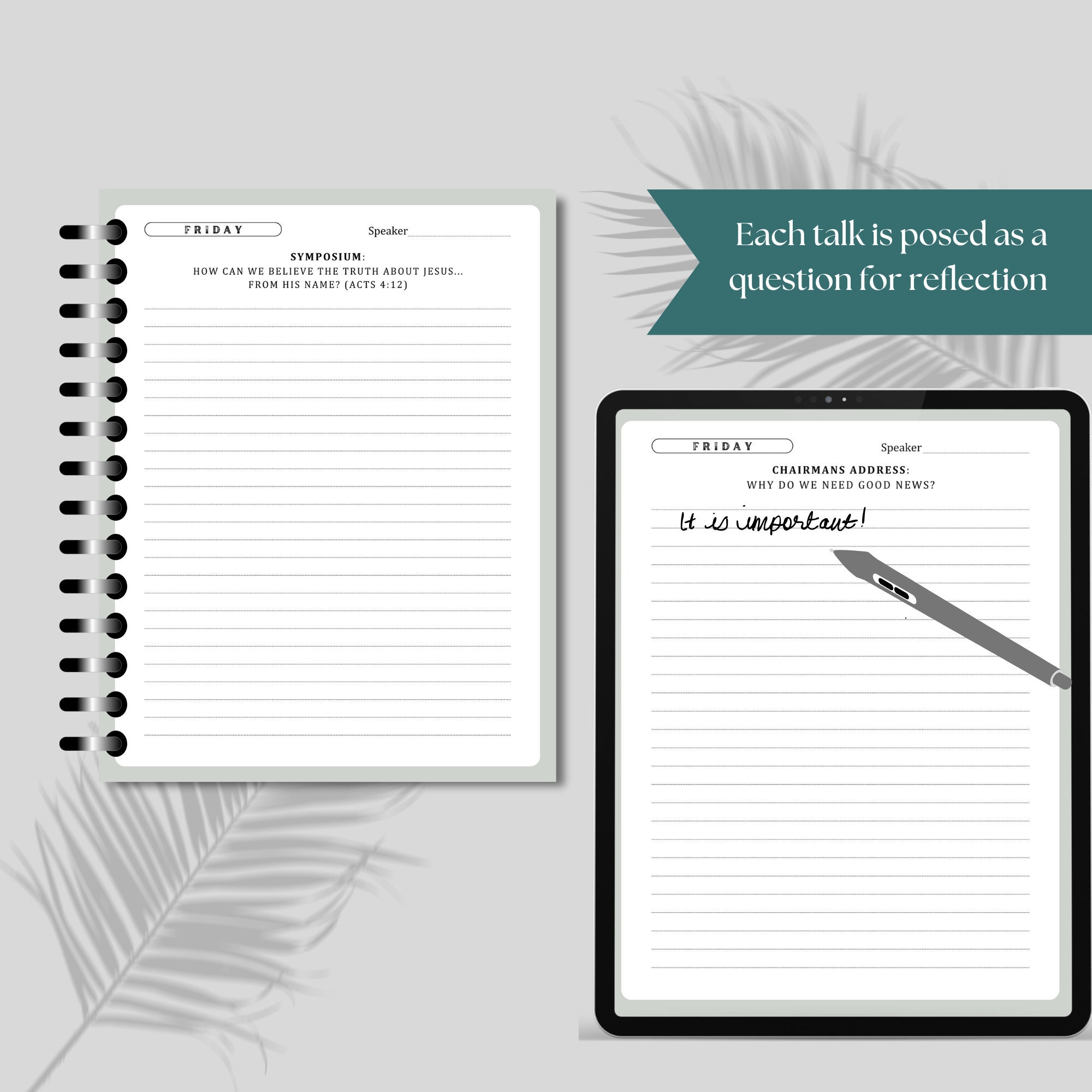 2024 Declare the Good News JW Convention DIGITAL or PRINTABLE Notebook ...