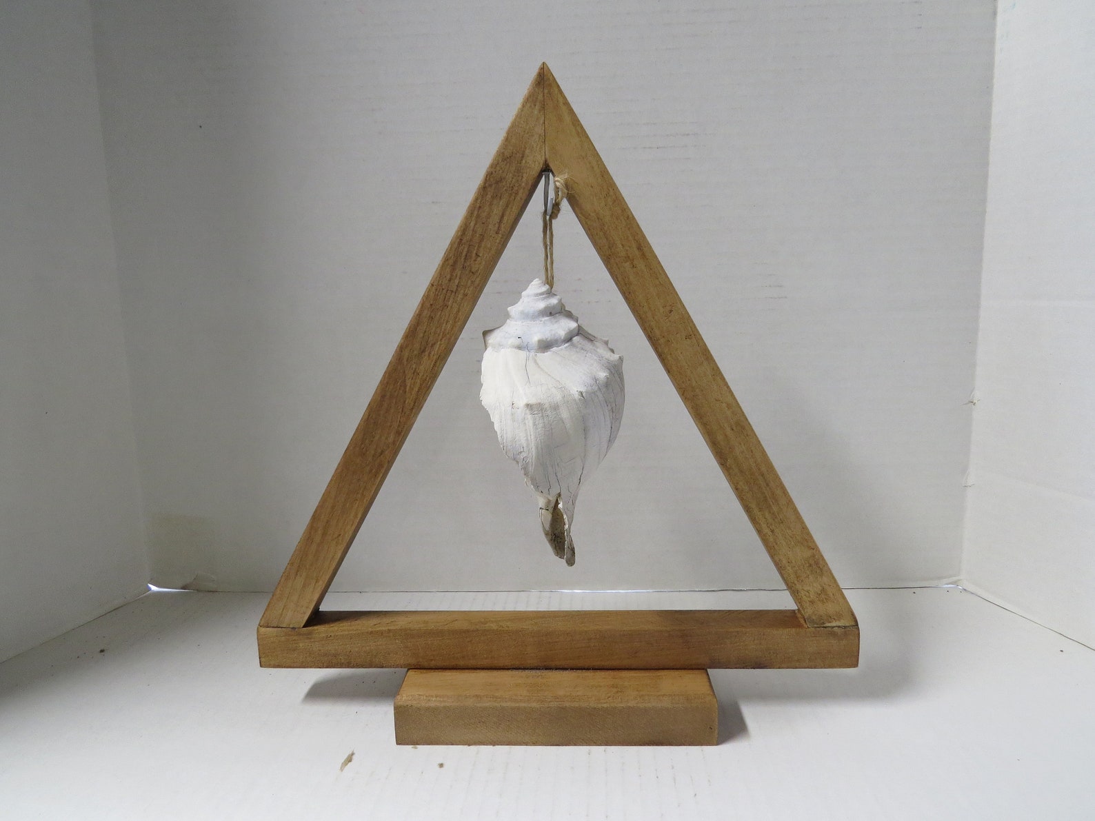 Handmade Wooden Display Case for Seashells or Ornaments or Etsy