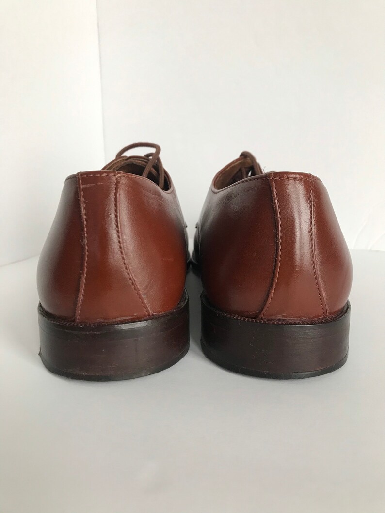 Mens Shoes Vintage Italian Brown Leather Vero Cuoio For Etsy