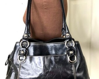 giani bernini black purse