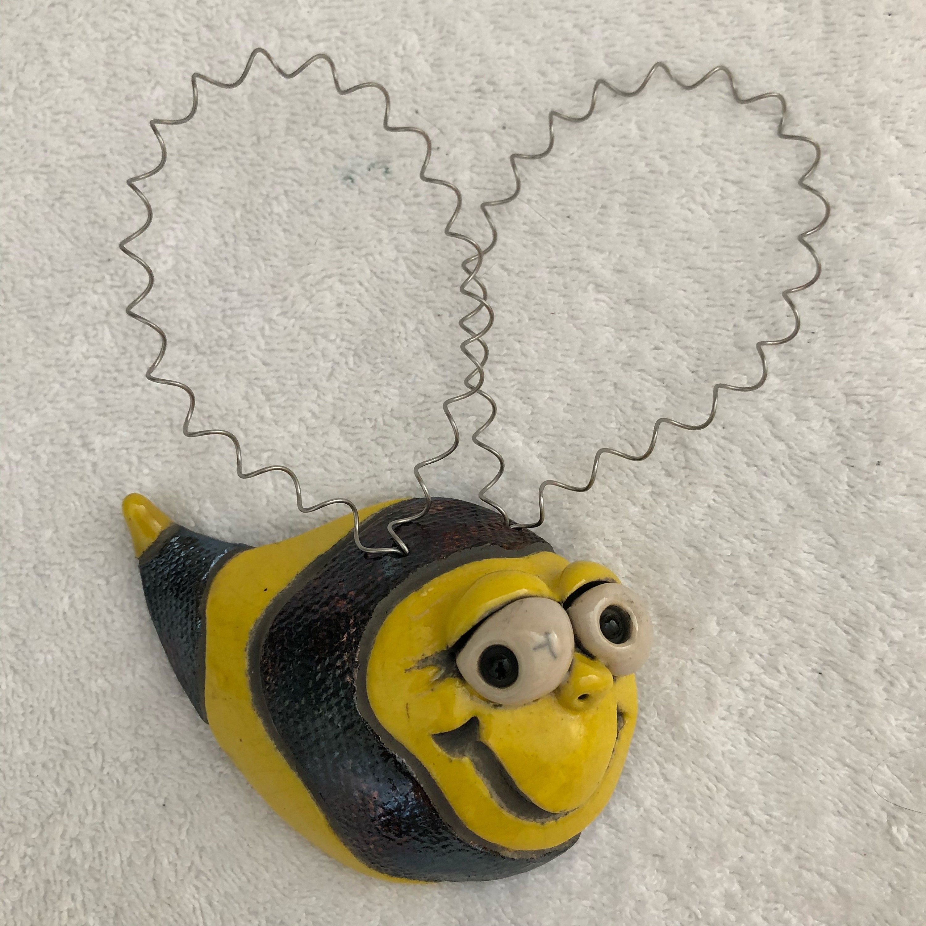 Whimsical Happy Bee Family Raku - Etsy