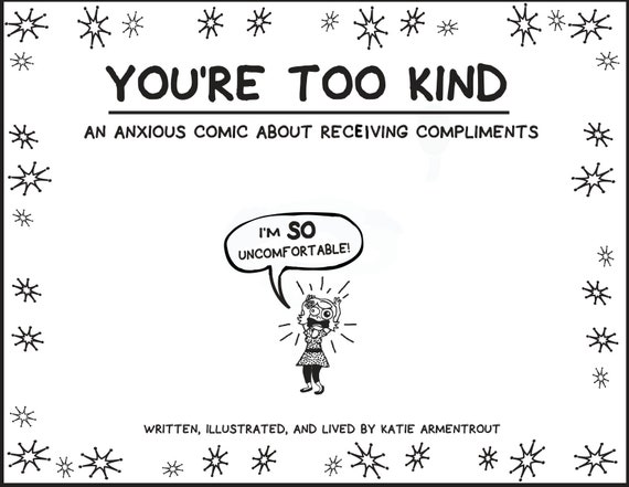 You Re Too Kind An Anxious Comic About Receiving Etsy