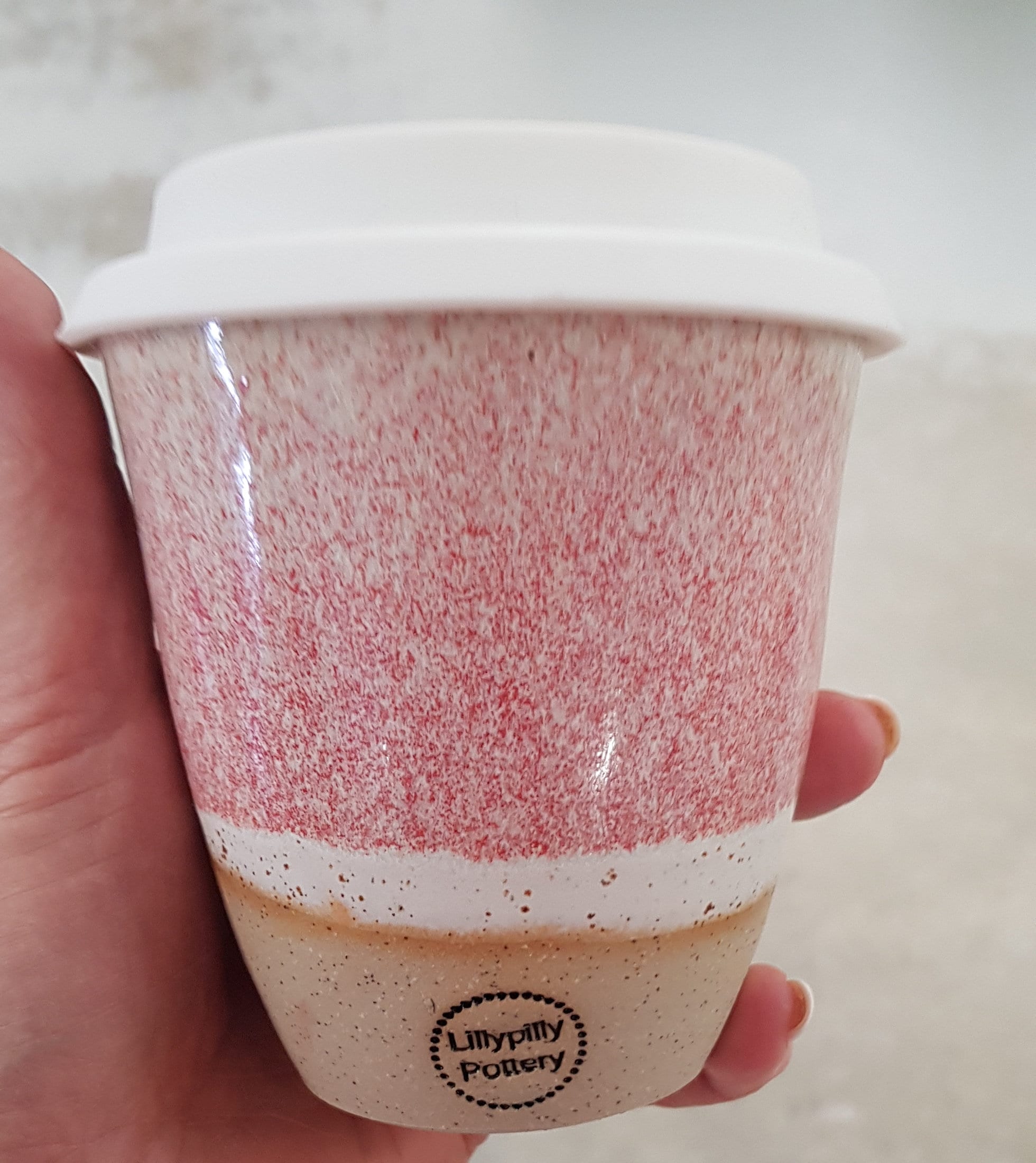 Handmade Ceramic Keep Cup/Tumbler Spring made in melbourne Etsy