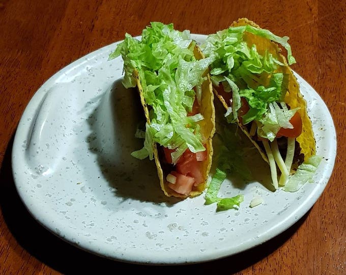 Individual Taco Plate