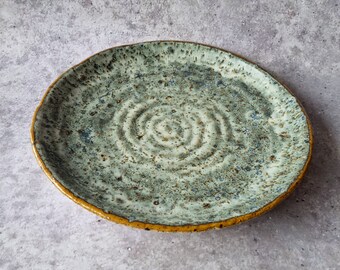 Handmade Ceramic Stoneware Plate