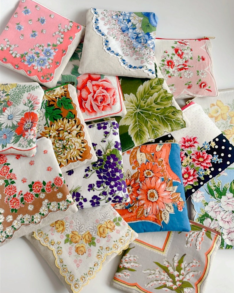 Vintage HANKY bags image 1