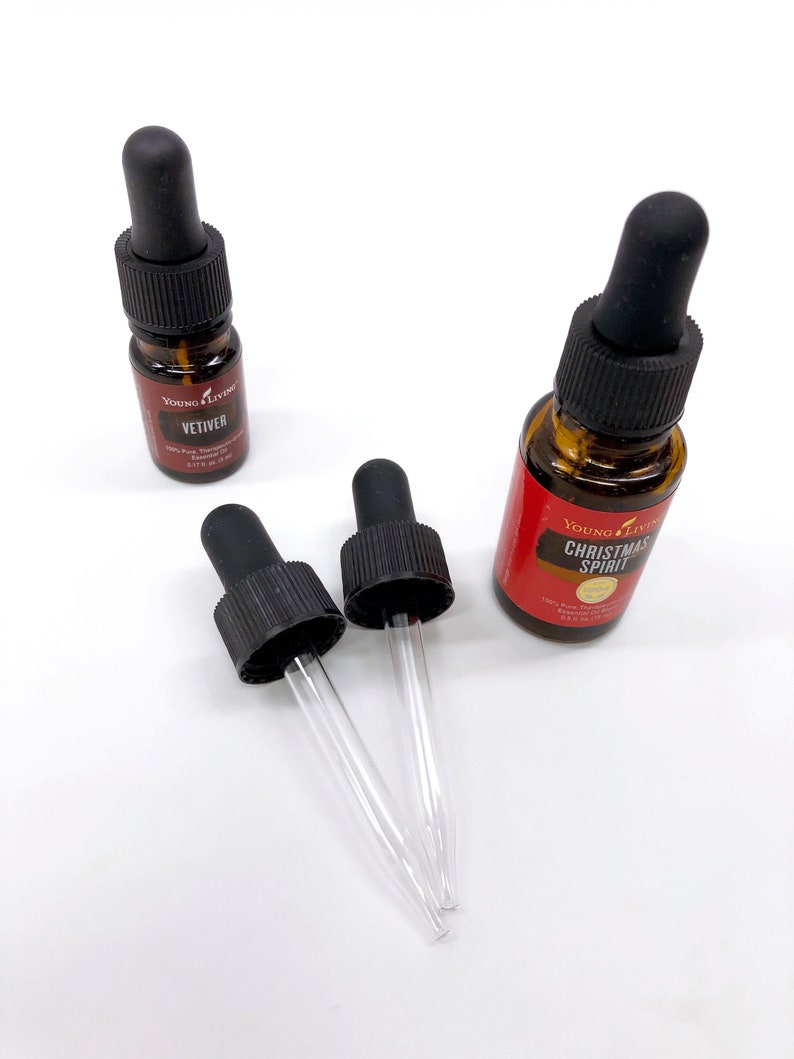 Droppers for 15ml and 5ml Essential Oil Bottles. 2 Sizes 5ml Etsy