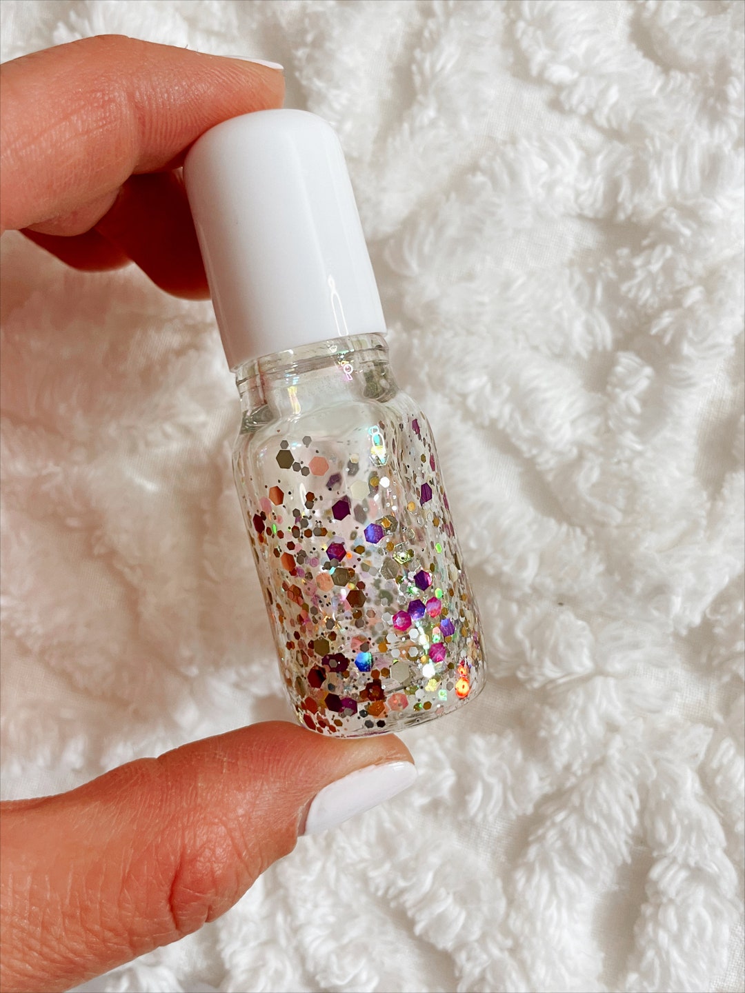 SPOOKY SPARKLE ROLLER 10ml Iridescent Glitter Roller Bottle Metal Roller Ball Etsy