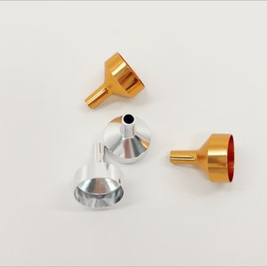 Metal funnel, Essential oil funnel, funnel, Aluminum funnel, 2 colors