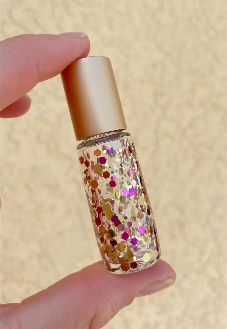 SPARKLE ROLLER 5 Pack 5ml Glitter Roller Bottle Metal Etsy