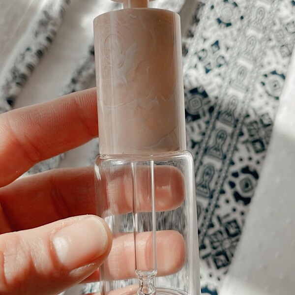 3 pack! 20ml Dropper bottle. Marble dropper bottle, Essential oil dropper bottle.