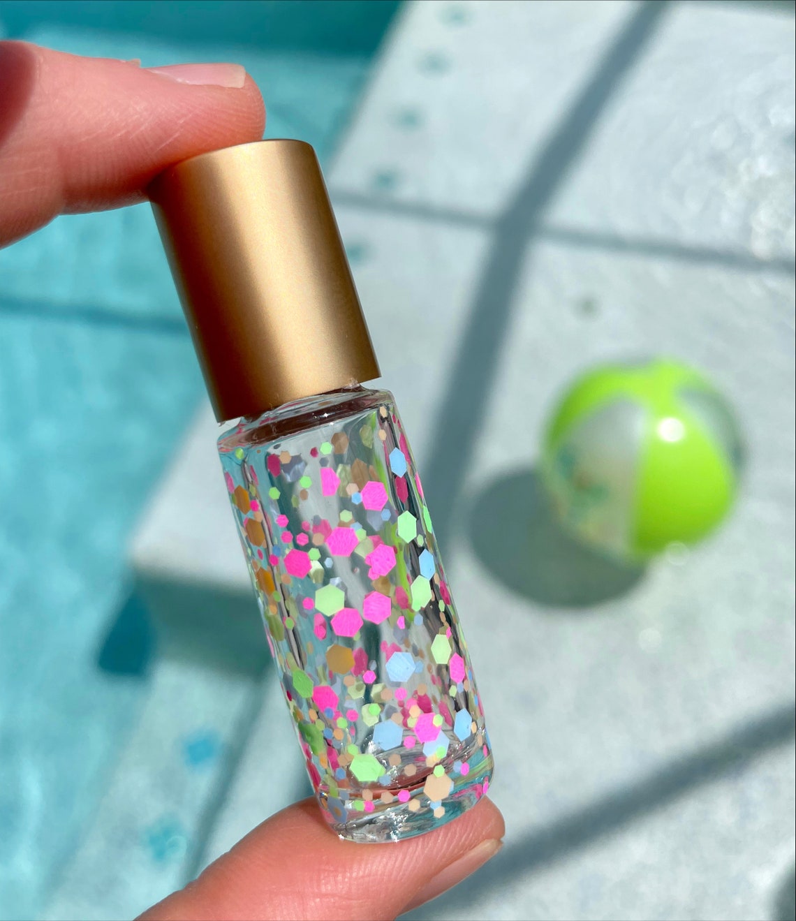 SPARKLE ROLLER 5 Pack 5ml Glitter Roller Bottle Metal Etsy