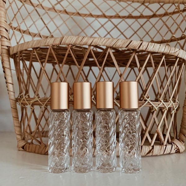 ¡NUEVO! Paquete de 5 // Frasco roll-on Gypsy Swirl. Frasco roll-on de 5 ml o 10 ml.