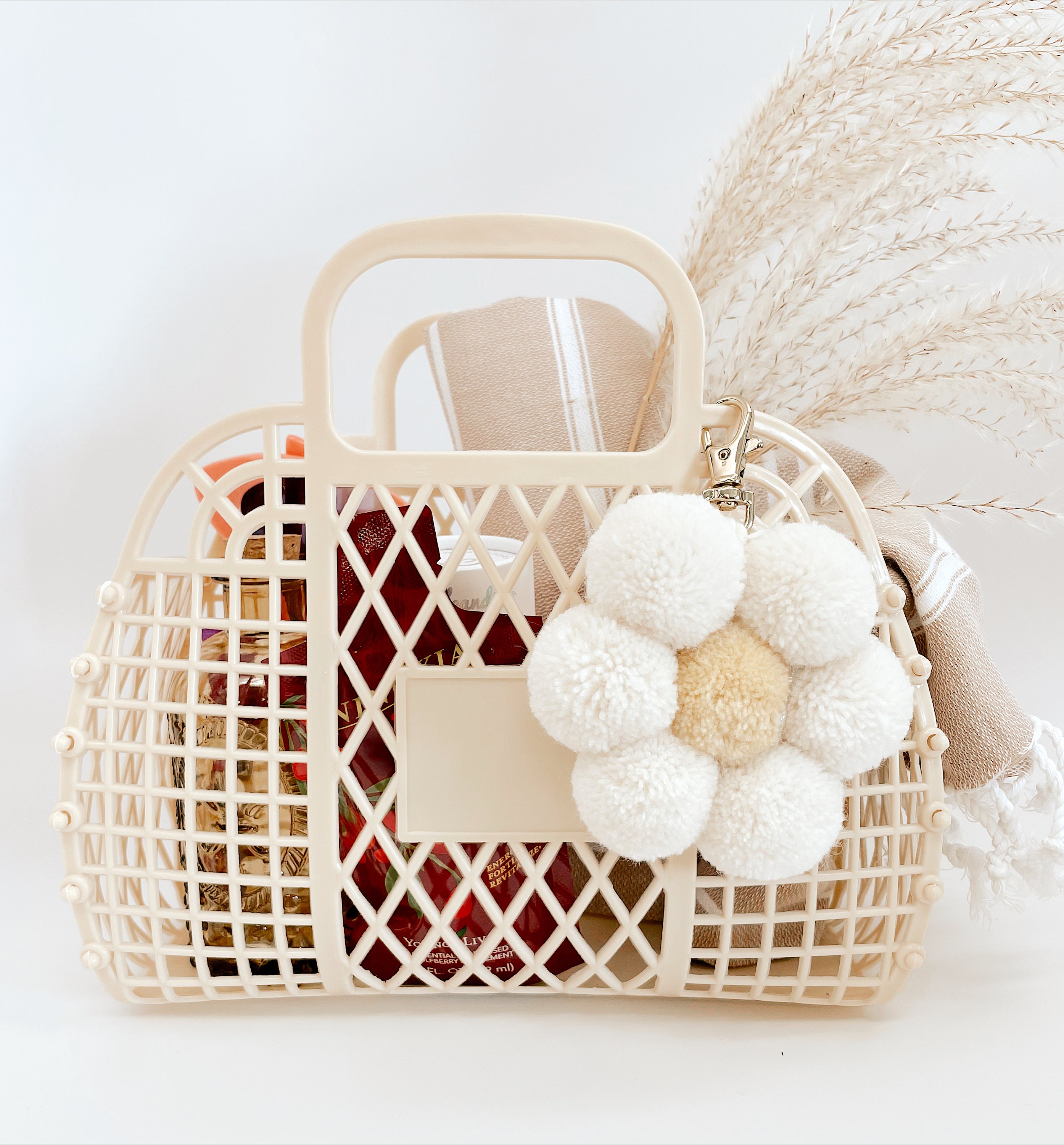 Retro Jelly Basket Jelly Bag Easter Basket Bridesmaid Etsy