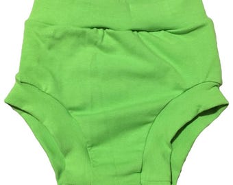 green diaper cover
