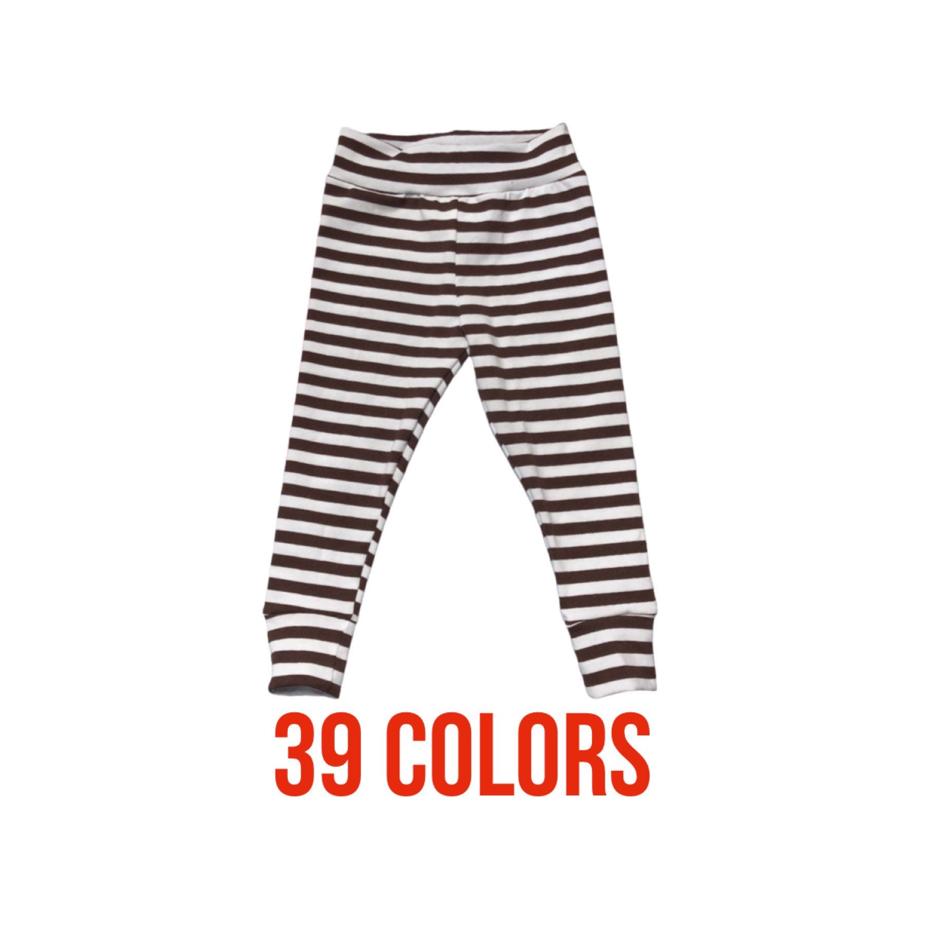 Vertical Striped Skinny Trousers - Red/Multi - Just $2