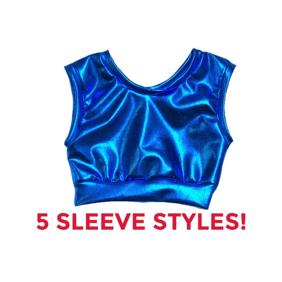 Blue Crop Top ( Toddler Crop Top, Baby Crop Top, Kids Crop Top, Girls Crop  Top, Dance Crop Top, Gymnastics Crop, Metallic Crop Top) SHORT-TU - Etsy  Canada
