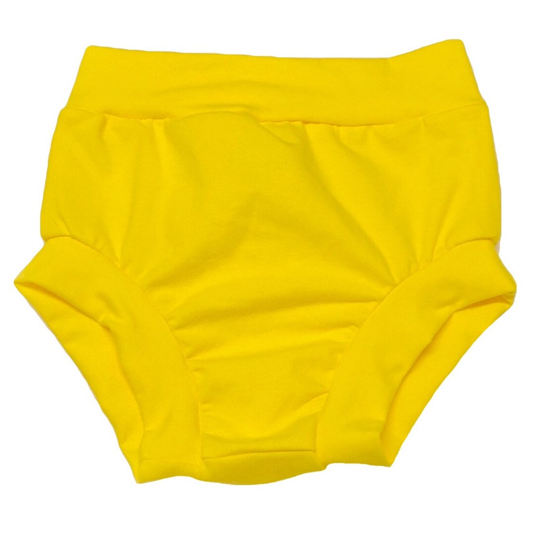 Yellow Bummies (baby Bummies, Baby Bloomers, Diaper Cover, Toddler ...