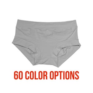 May include: A plain gray pair of underwear. 60 Color Options.