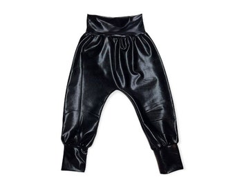 Calças Harém Pretas (calças harém metálicas, calças harém para bebês, calças harém infantis, calças harém infantis, calças harém masculinas, calças harém femininas)