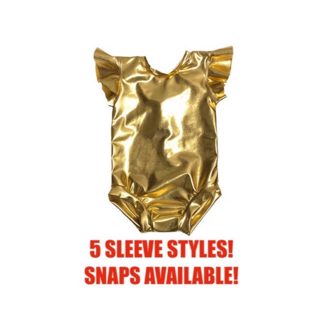 Gold Leotard metallic Leotard Baby Leotard Toddler Leotard Etsy