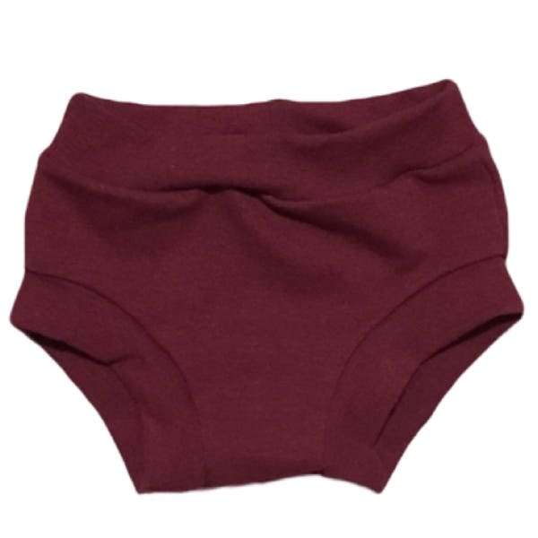 Maroon Bummies (red Bummies, Baby Bummies, Toddler Bummies, Baby Bloomers, Toddler Bloomers, maroon Diaper Cover, maroon Bloomers)