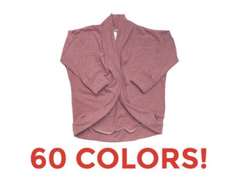 Solid Cardigan ( Baby Cardigan, toddler Cardigan, kids Cardigan, newborn Cardigan, infant Cardigan, unisex Cardigan, solid jacket )