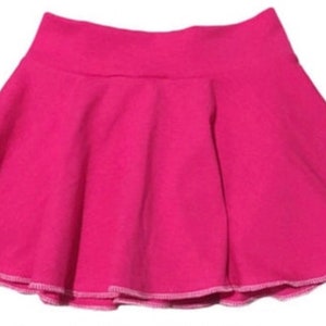 Solid Skirt Baby Skirt, Toddler Skirt, Kids Skirt, Girls Skirt, Dance Skirt, Modest Skirt, Twirl Skirt, Circle Skirt, Skater Skirt image 5