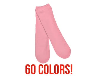 Solid Knee Socks (Baby Knee socks, Toddler knee socks, Kids knee socks, Girls knee socks, Dance knee socks, solid knee highs, baby knee high