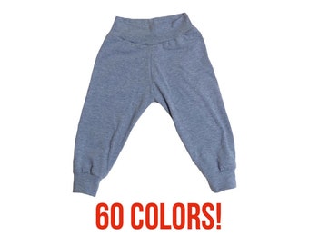 Solid Joggers (Baby Joggers, toddler Joggers, kids joggers, newborn joggers, solid bottoms, solid pants, solid leggings)