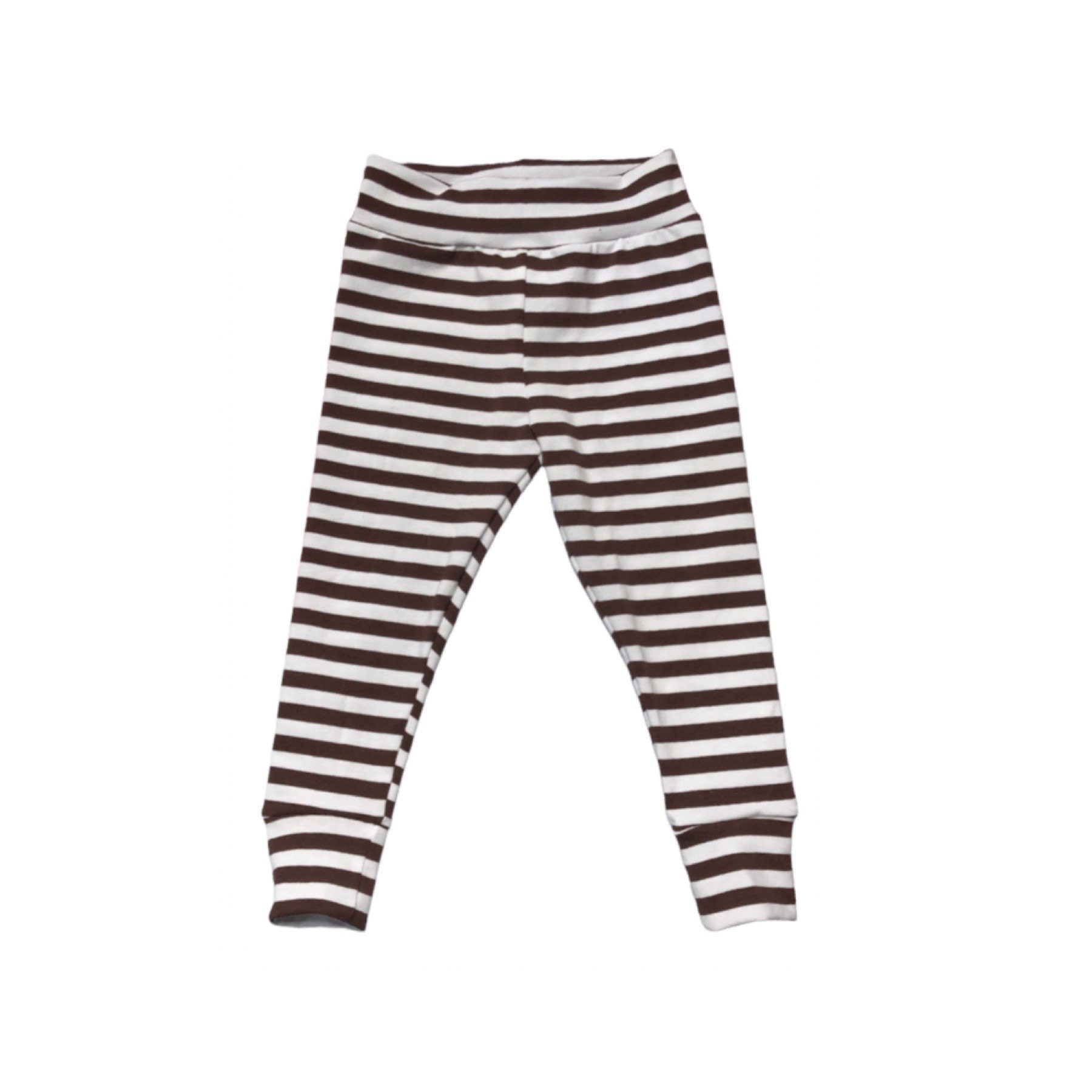 Brown Striped Leggings baby Leggings Toddler Leggings Kids Leggings Newborn Leggings Striped Bottoms Striped Pants Stripe Leggings Etsy