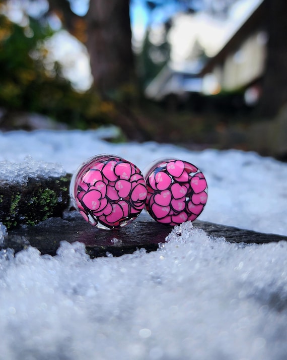 Dilatatori Per Orecchie A Cuore Trasparenti – 6mm A 25mm, Gioielli Per Piercing Uomo E Donna, In Confezione Regalo - 5