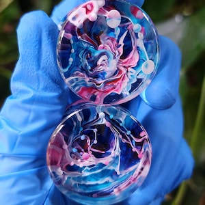 Cosmic Mycelium Plugs: Drippy Lava Lamp Gauges