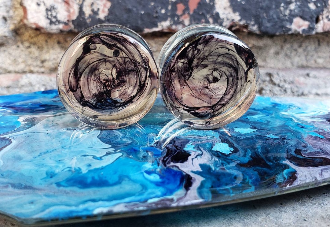 Smoke Plugs Ear Gauges Plugs Gauges Earrings Ear Gauges Etsy