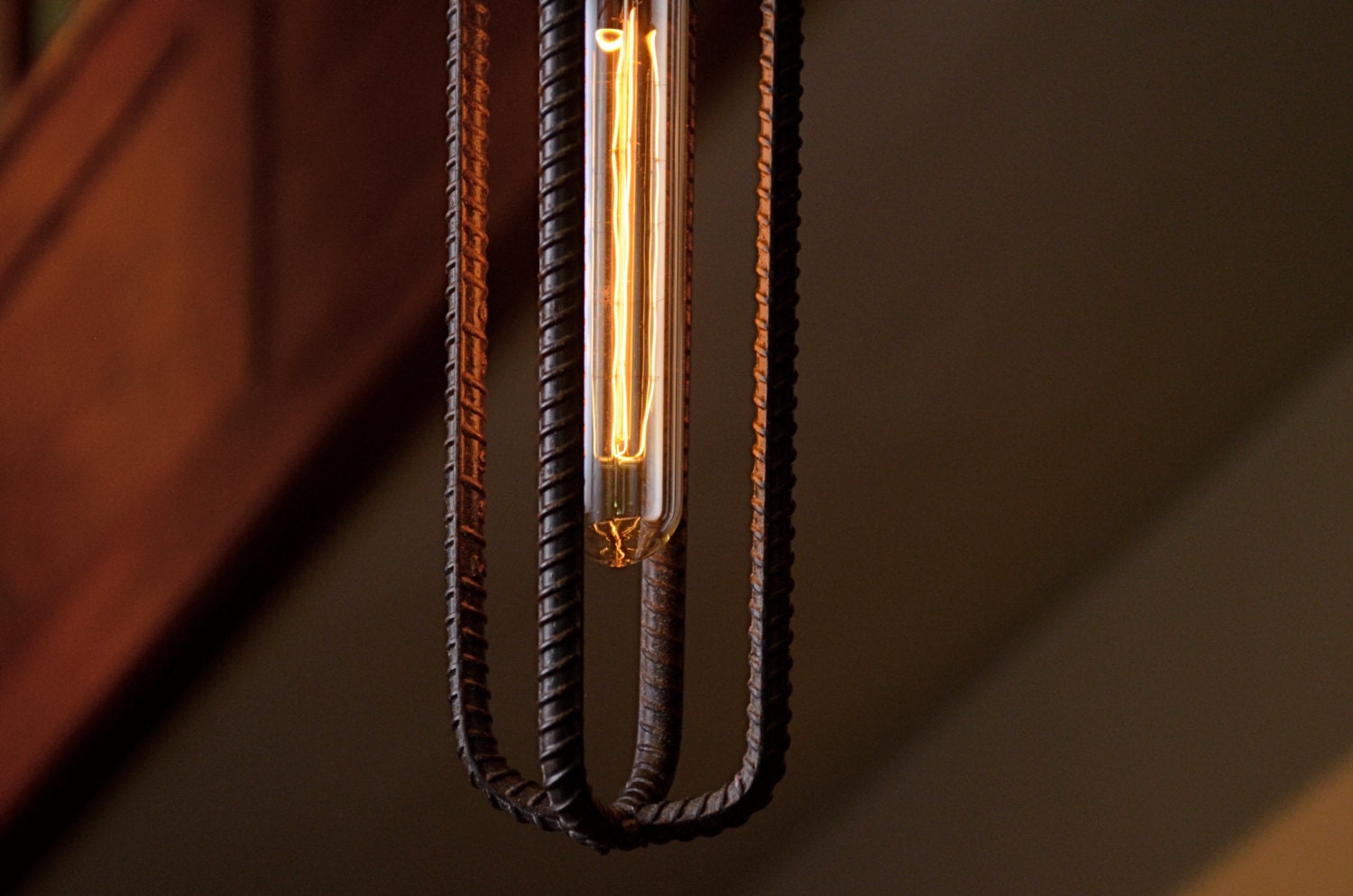 Rebar Pendant Light/accent Lighting/eclectic Etsy