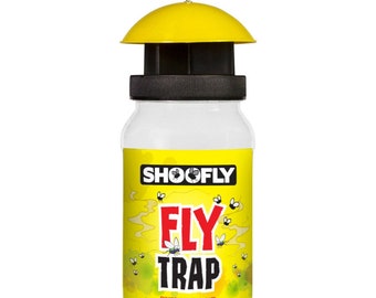 Fly TRAP SHOOFLY Environmentally Safe, best fly catcher with attractant (X1, X2 or X4