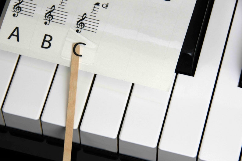 PIANO Stickers Keyboard for ALL SIZE Pianos the Best Way to Etsy