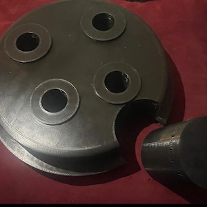 Cyclotron n-filer resin bumper