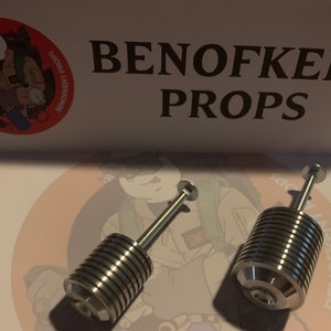 Scaled (80% sized) metal shock mount cap and full sized metal shock mount