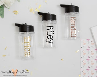 Personalized Water Bottle, Kids Water Bottle, Kids Cups, Kids Tumblers, Kids Gift, Kids Gift Ideas, Kids Glasses, Gift for Kids, Tumbler