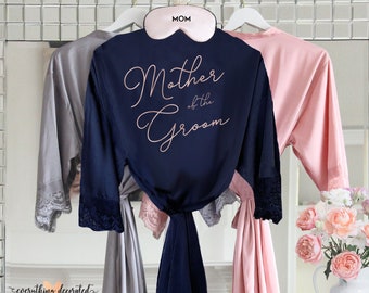 Bridesmaid Robes, Bridesmaid Gifts, Bridesmaid Proposal, Monogram Robe, Getting Ready Robes, Bridal Party Robes, Bride Robe, Silk Robes