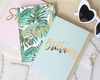 Inexpensive Bridesmaid Gift Journal Personalized Notebook Gift for Her Personalized Journal Gifts for Co Worker Personalized Gifts for Women