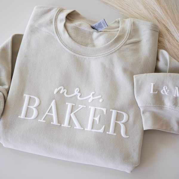 Personalized Future Mrs Sweatshirt, Engagement Gift, I Said Yes Sweater, Bridal Shower Gift, Bride To Be, Custom Fiancee Sweater