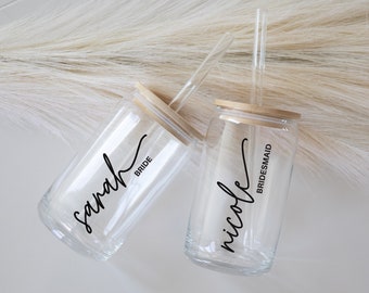 Custom Personalized Name Tumbler | Girl's Trip Tumbler | Stainless Steel Cup Straw | Bridesmaid Gift | Wedding | Mothers Day | Birthday Cup