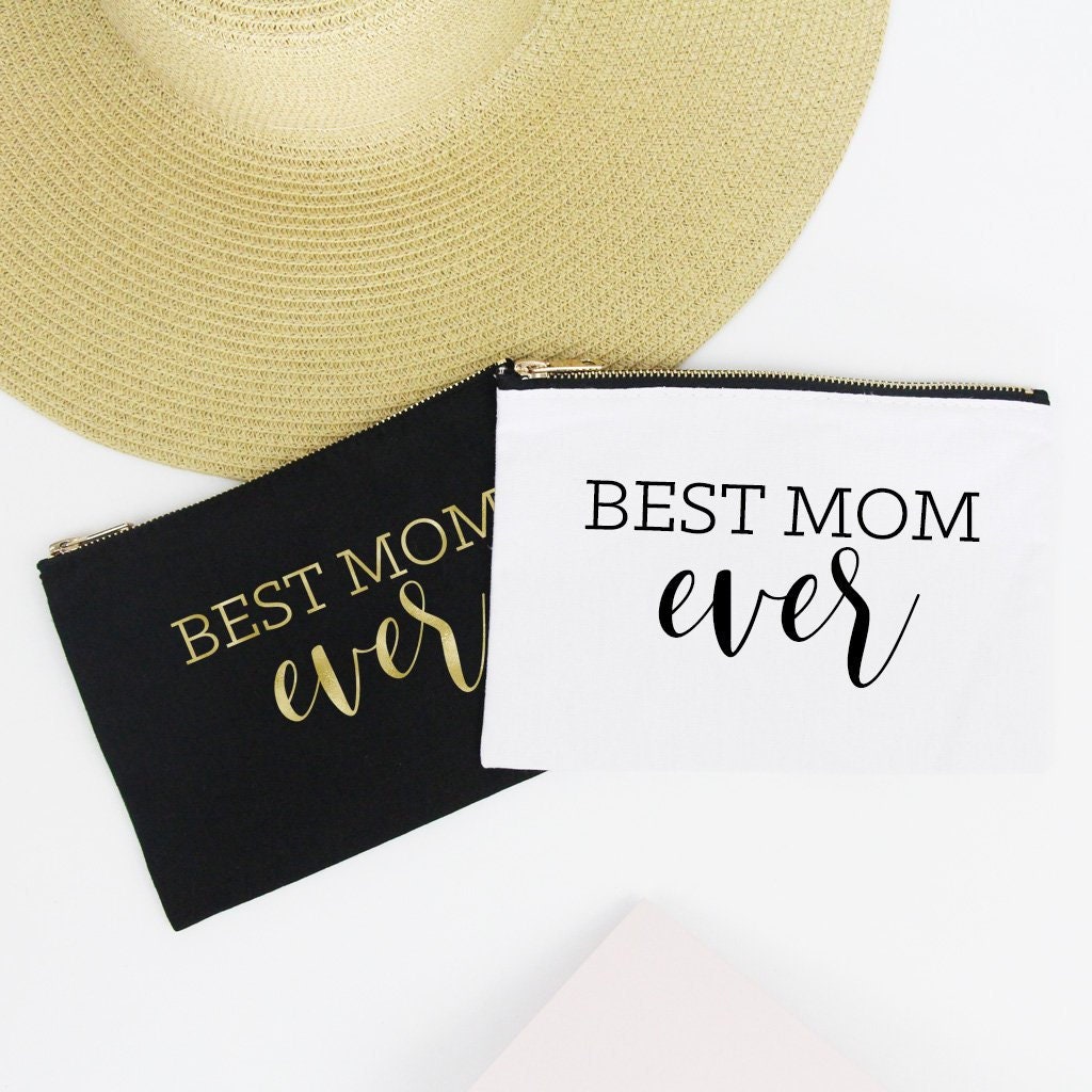 Mom Makeup Bag Mom Cosmetic Bag Mom Bag Mom Birthday Gift Mom Etsy