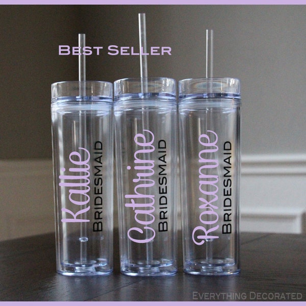 Wedding Tumblers, Bride, Bridesmaid gifts, Bridal Luncheon, Groom, Groomsmen, Wedding Day, Mother of the Bride, Mother of the Groom, Mom