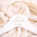 Custom Bridal Hanger, Bride Hanger For Wedding Dress, Personalized Bride Hanger, Bride Gifts