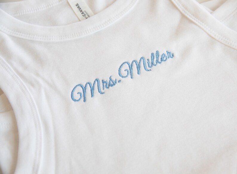Mrs. Pajama Set, Mrs Tank & Joggers, Bridal Pjs, Bride Pajamas, Mrs. Set, Bridal Shower Outfit, Engagement Gift for Her, Embroidered